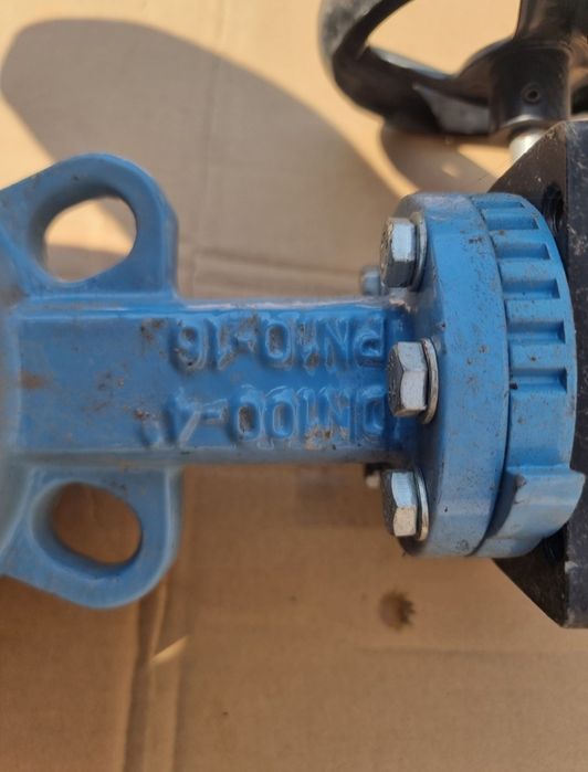 Дисковый затвор с редуктором Бабочка кран