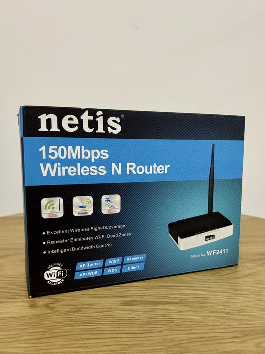 Router WiFi Netis WF2411 – 150 Mbps, stare foarte bună