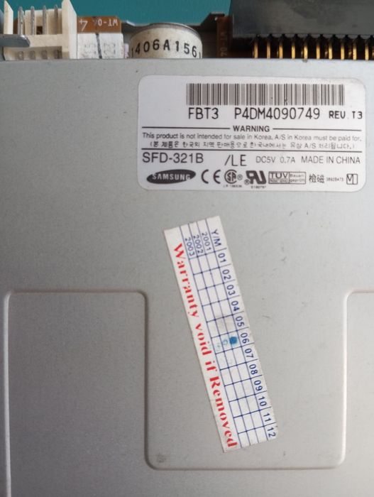 Флоппи дисковод SAMSUNG, FDD- 3.5"