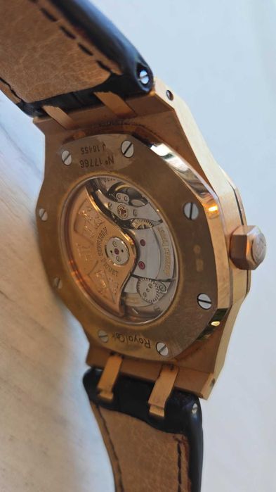 Мъжки кожен часовник Audemars Piguet, Royal Oak Jumbo