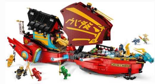 LEGO® Ninjago 71797 – Destiny’s Bounty – Cursa contra timp
