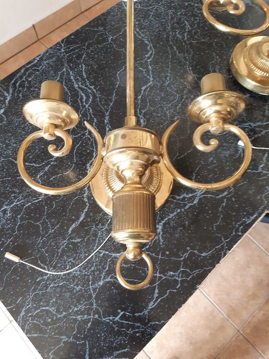 Set aplice alama, fiecare cu 2 brate , cu inaltime 46cm