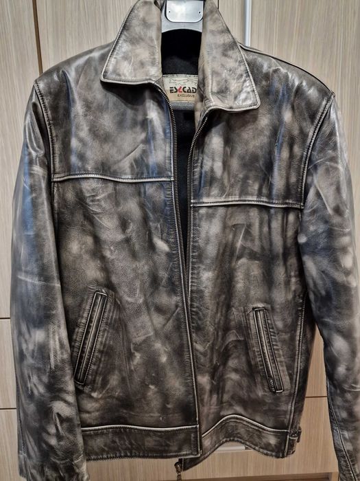 Кожено яке Escada, кафяво