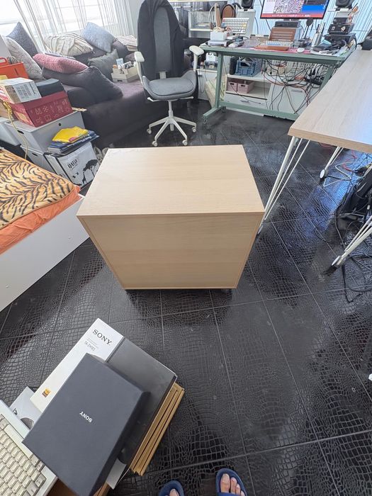 Офис контейнер с чекмеджета на колелца IKEA Alex – Отлично състояние!
