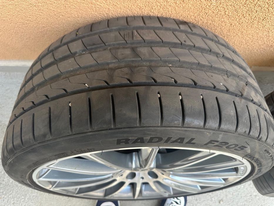 Jante Mercedes Benz 20 inch himalya grey glossy turned + Cauciucuri