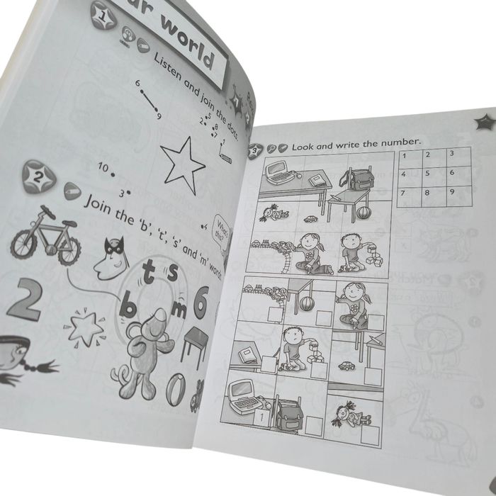 Kid's Box 1 Activity Book, caiet de lucru, limba engleză pentru copii