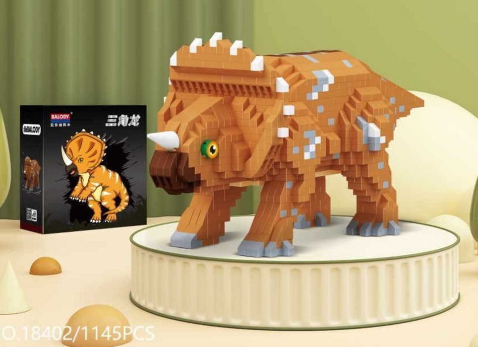 Конструкторы Куроми, Цветы, Животные, Динозавры