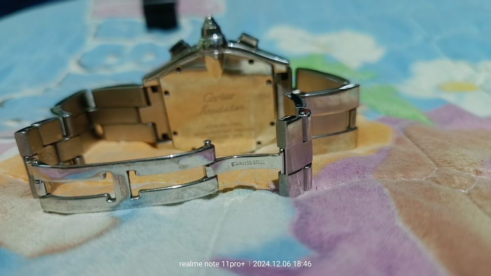 Мужской наручные часы. Оригинал. Cartier Roadster .