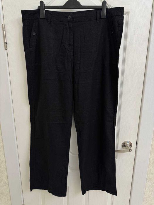 Новые брюки лен H&M,  Marks & Spencer размер 50/54