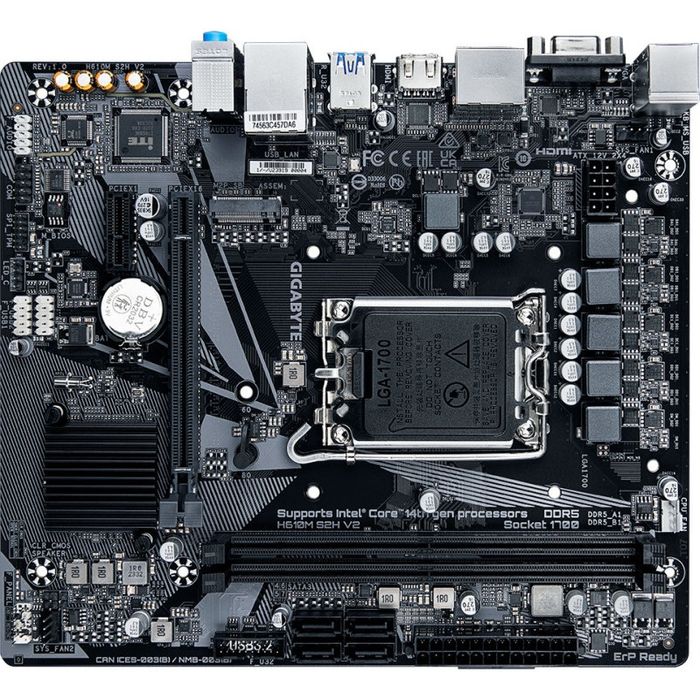 Placa baza gaming GIGABYTE H610M S2H V2 DDR5 socket 1700 Full Box