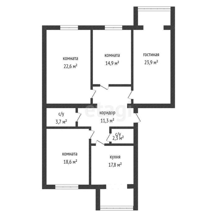 4 ка за 55 млн 121м кв