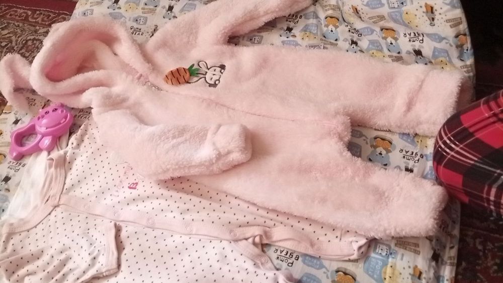 Комбинезоны новорождённых до 6 мес.