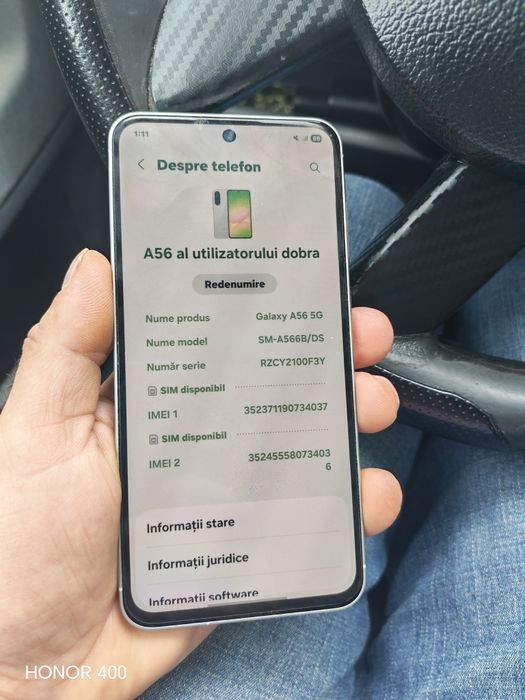 Schimb Samsung a56