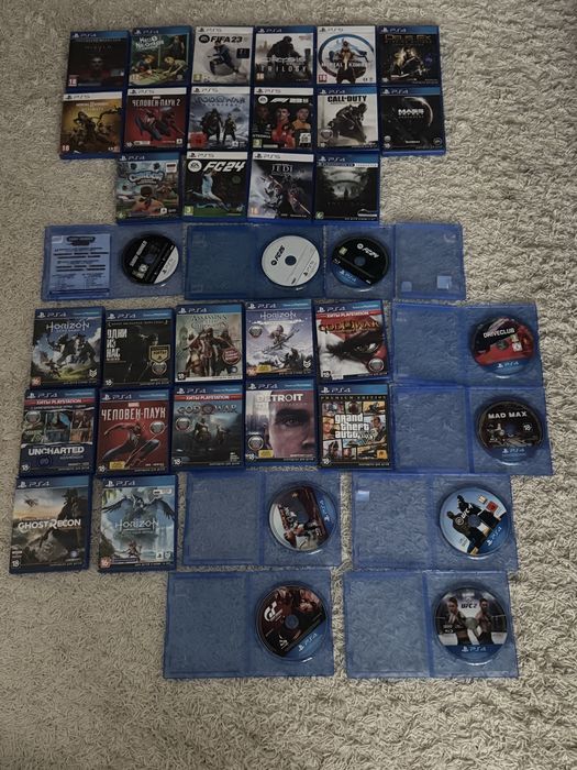 Диски для playstation 4/5