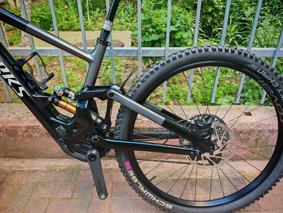 Bicicleta electrica full suspension carbon Specialized S-works Turbo Kenevo SL AXS S3 stare impecabila 940 km
