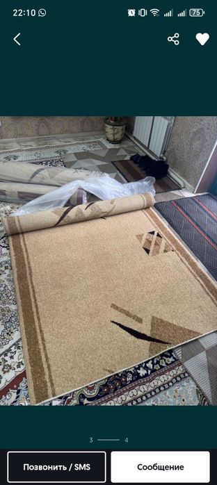 Продам Ковры б/у 35000 Алматы