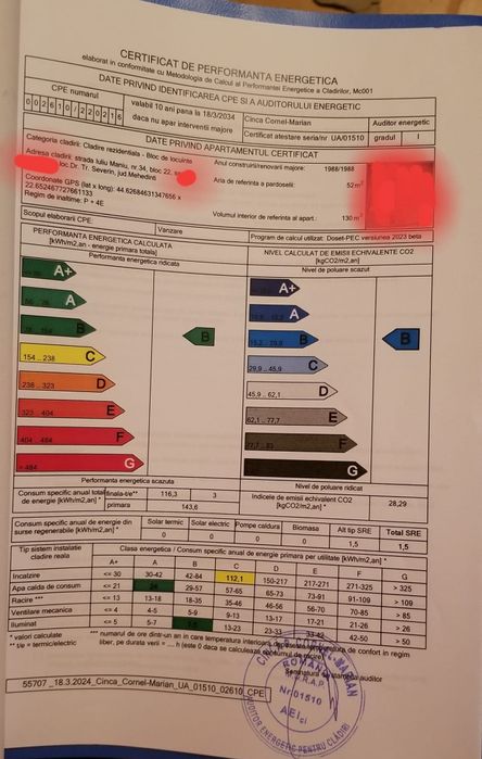 PROPRIETAR Vand apartament in ZONA TARG SEVERIN decomandat 2 camere