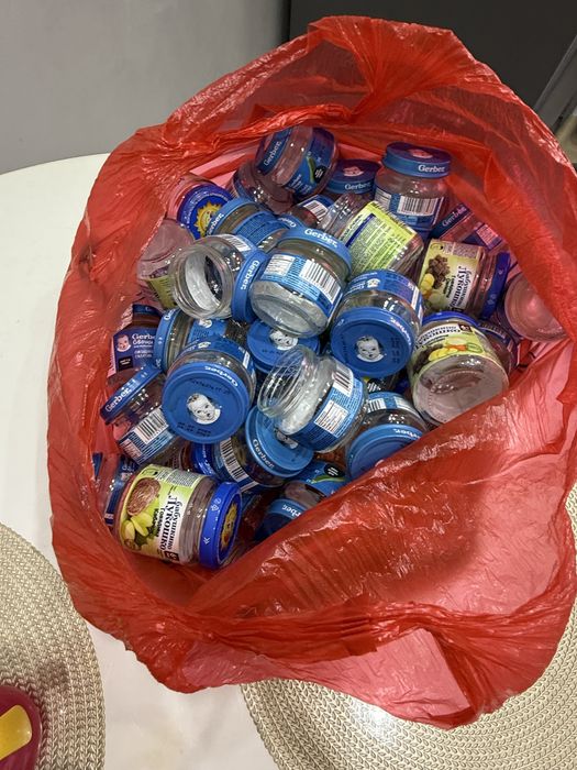 Продам баночки от Gerber