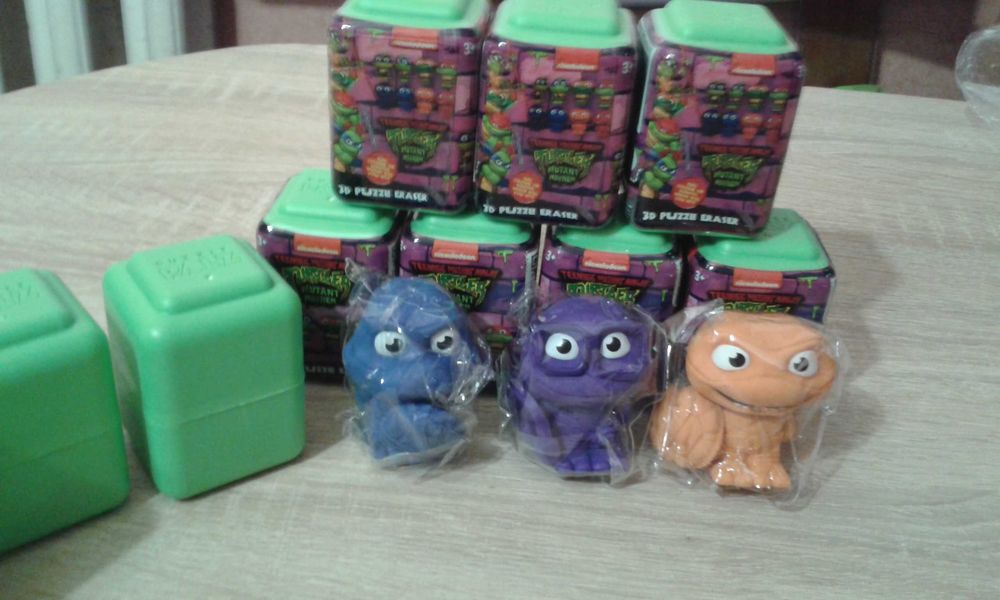 Гумени сглобяеми фигурки Костенурките Нинджа / TMNT Mutant Mayhem