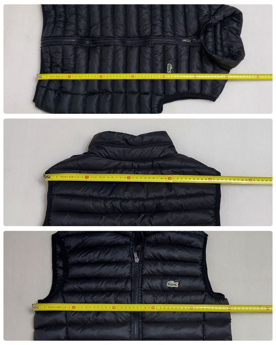 Vesta outdoor Lacoste impermeabilă, model de puf, mărimea S unisex