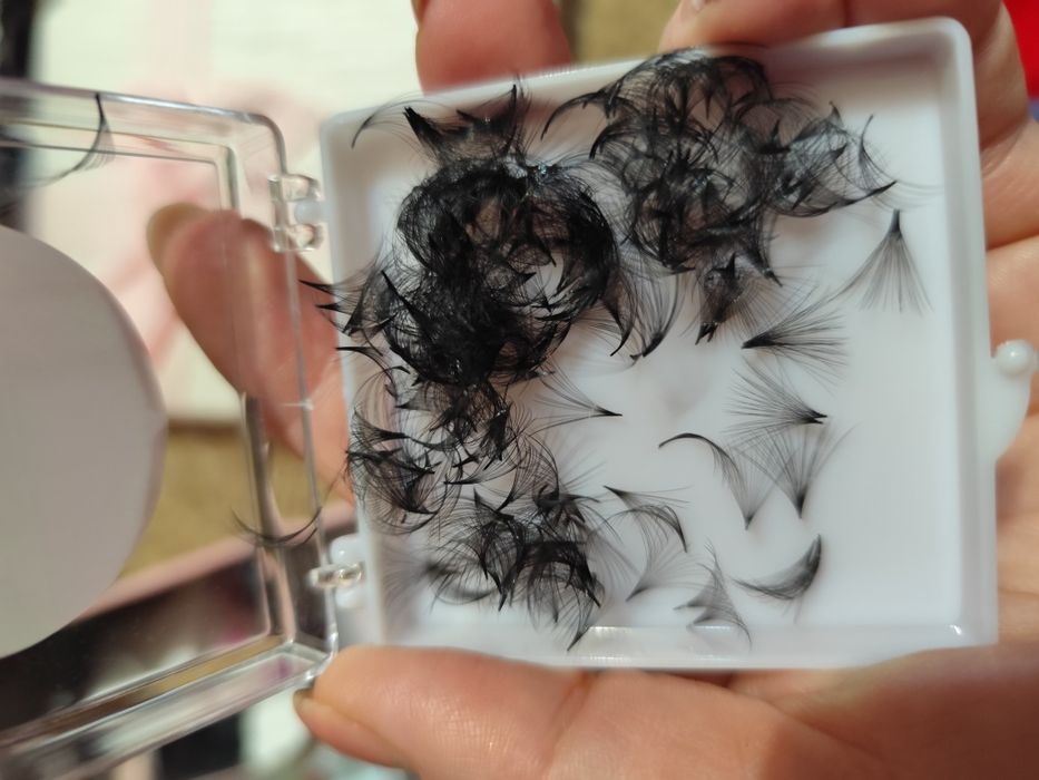 Мигли различни видове