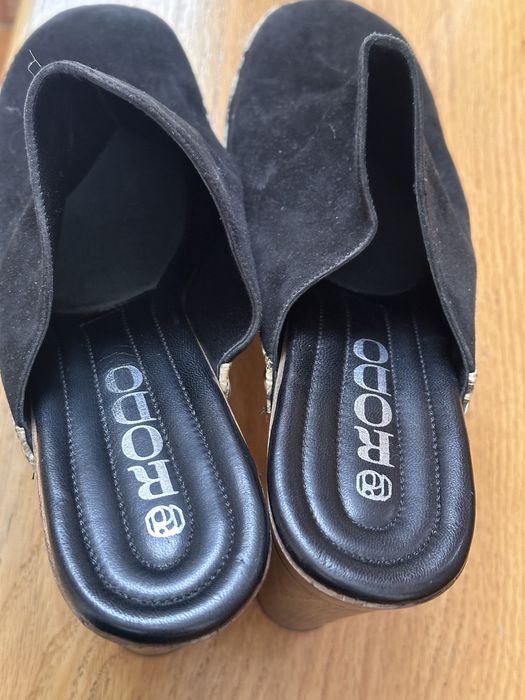 Сабо женкские черные