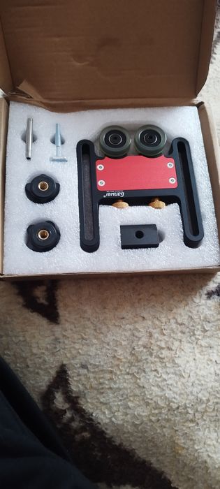 Комплек водачи за пресоване в дърво, алуминий 10x12.4см