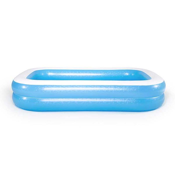 Piscina gonflabila de exterior,dreptunghiulara,pentru toata familia,dimensiuni 260*175*51 cm,cu 2 inele