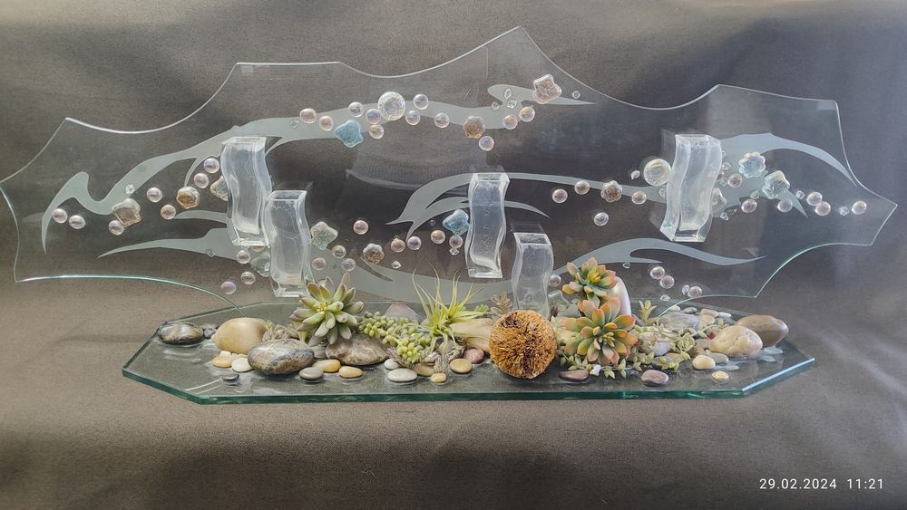 Зеленый сад фитостена