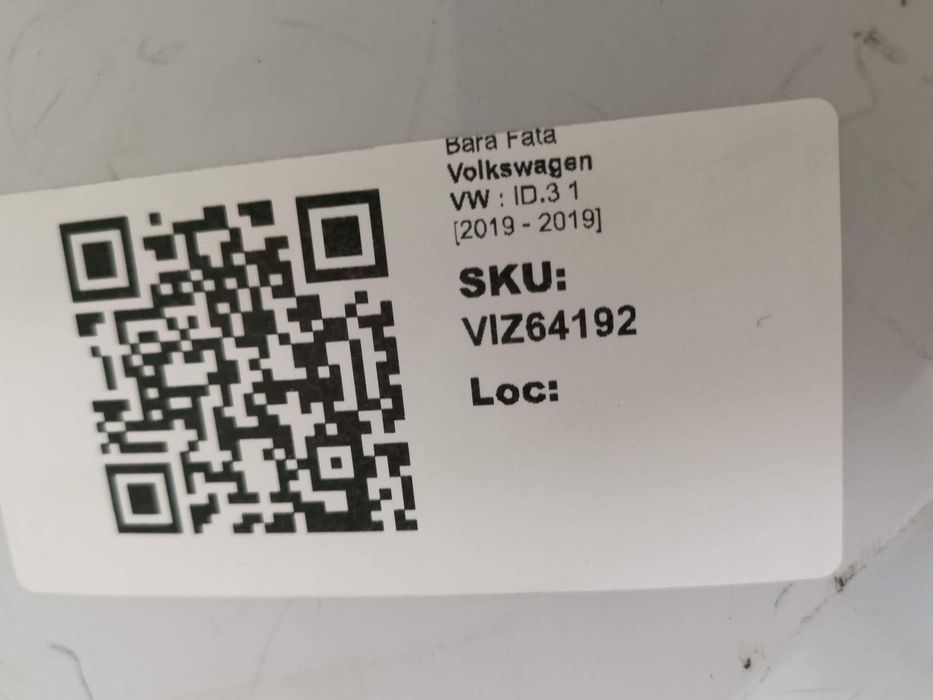 Предна броня Фолксваген ВВ ID.3 / Volkswagen VW ID.3 1 Оригинална, в д