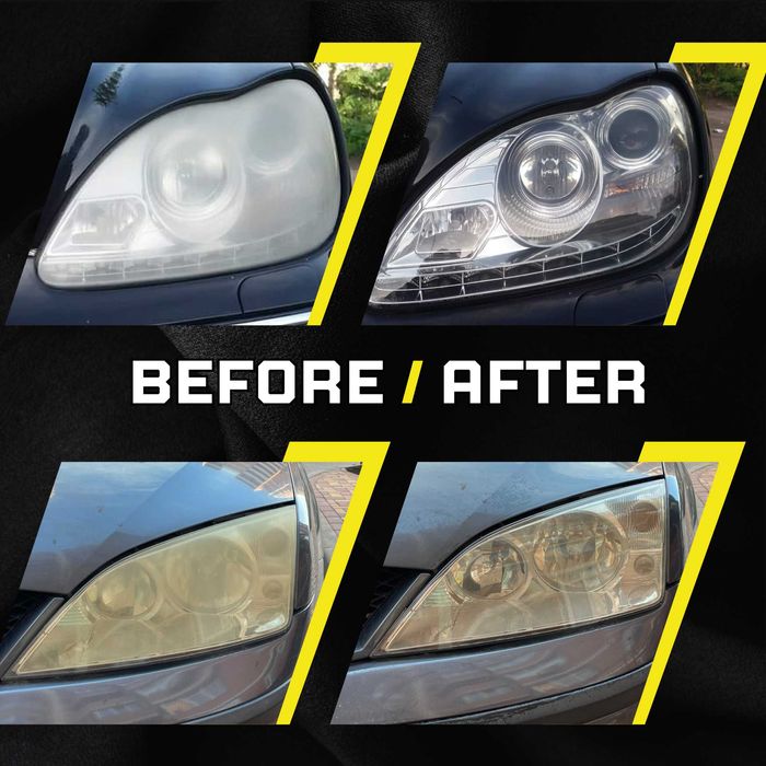 Пълен комплект за възстановяване на фарове