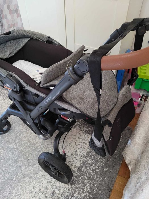 Cărucior 3 în 1 Jane Matrix Light 2– suspensii premium, stare f. buna
