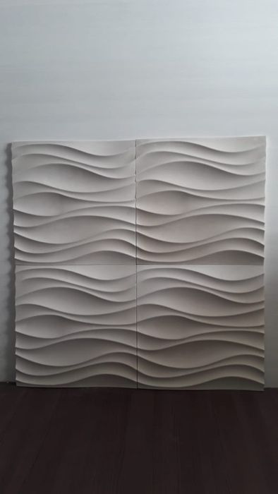 3D панели из гипса 4000кв м