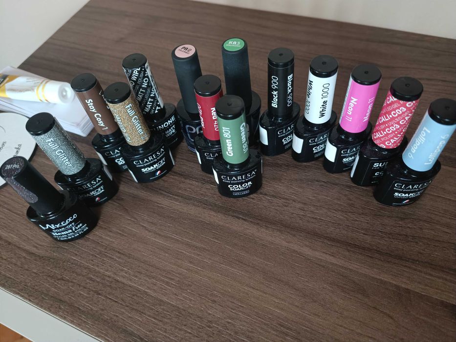 Гел лакове на различни марки