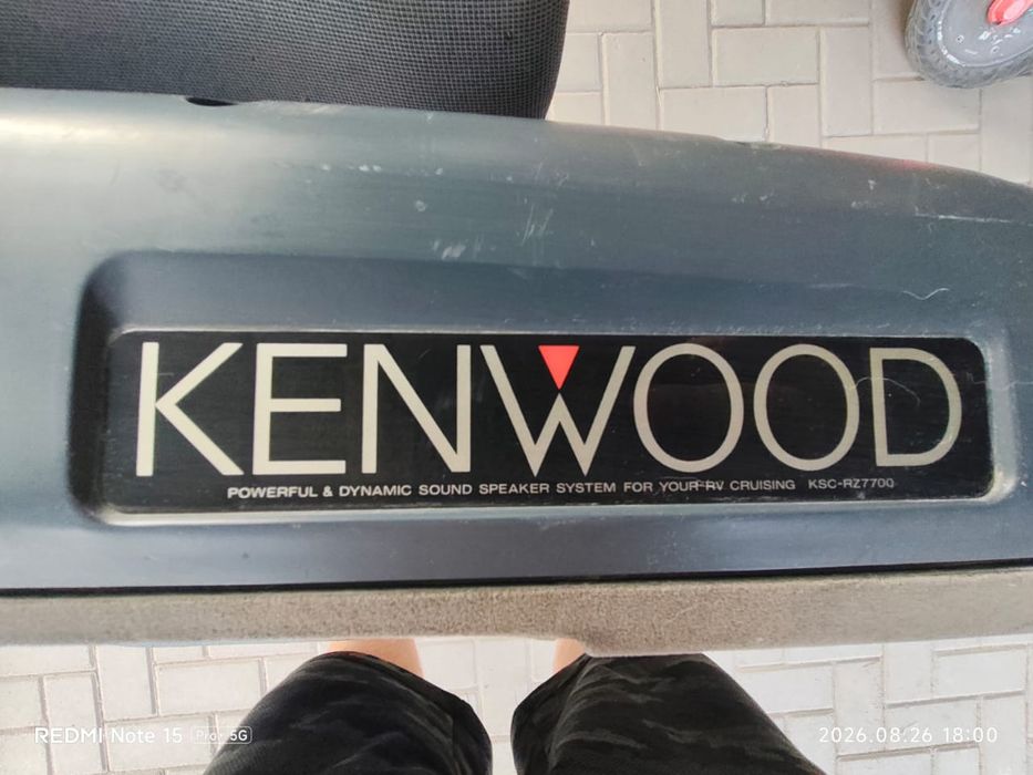 Колонка Kenwood для машины