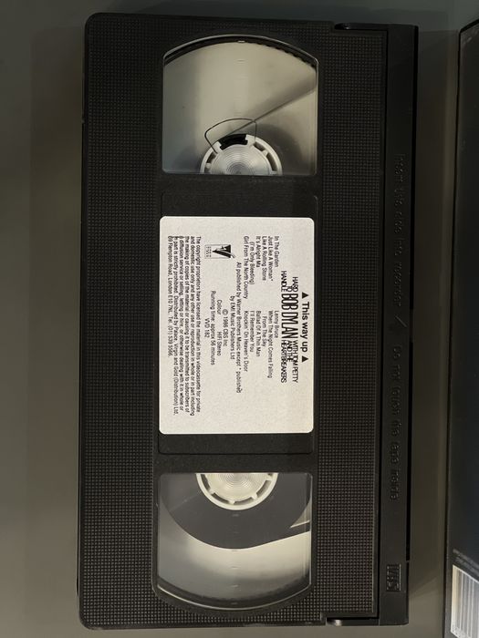 Caseta VHS Originala - Bob Dylan - Hard to handle