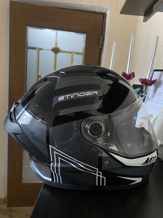 Cască Moto MT + mănuși + intercom