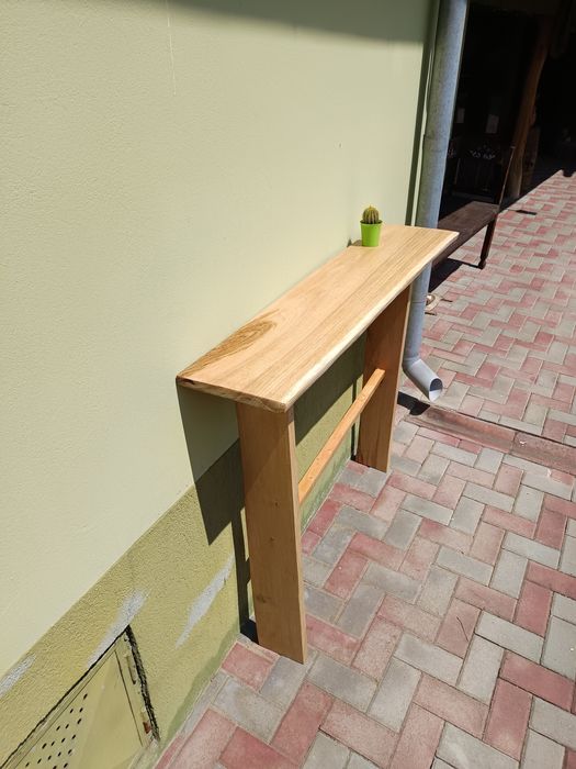 Comoda , consola , măsuță îngustă hol stejar