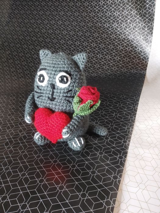 Котёнок ручной работы