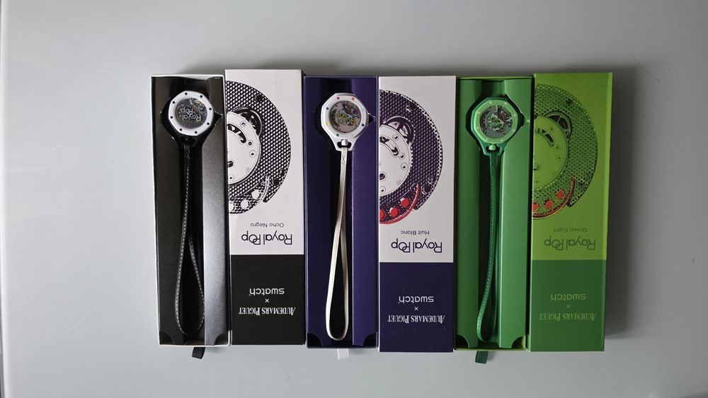 Ap x swatch royal pop
