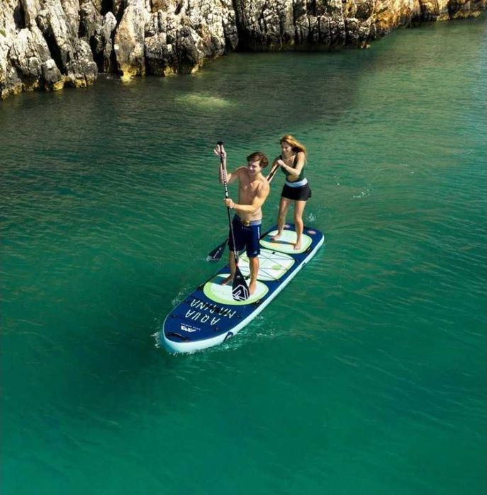 Placă SUP Gonflabilă Aqua Marina Super Trip Tandem 14'0" lungime (4.27 m)