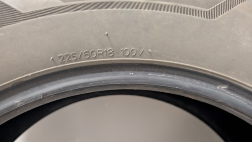 Продам летние шины Hankook, размер 225/60/18