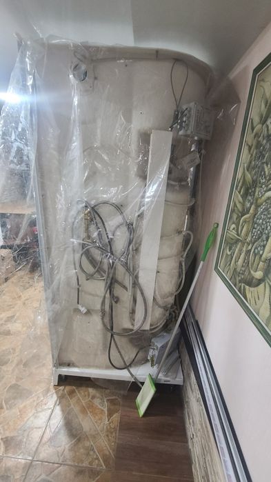 Душевая кабина + сауна + массажный функции