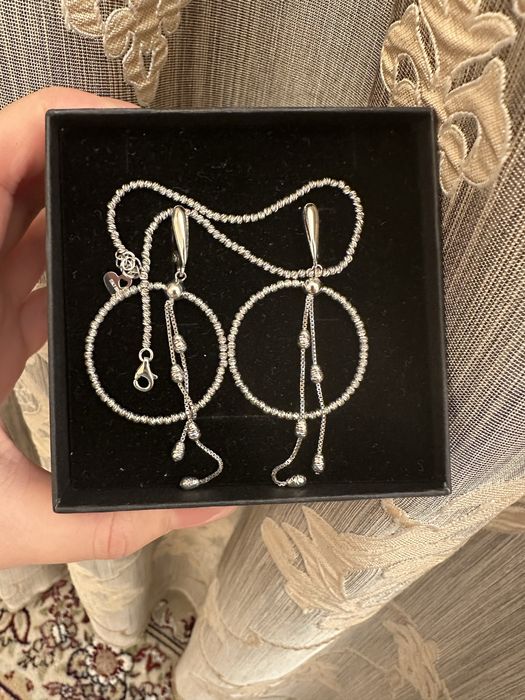 Серьги + браслет