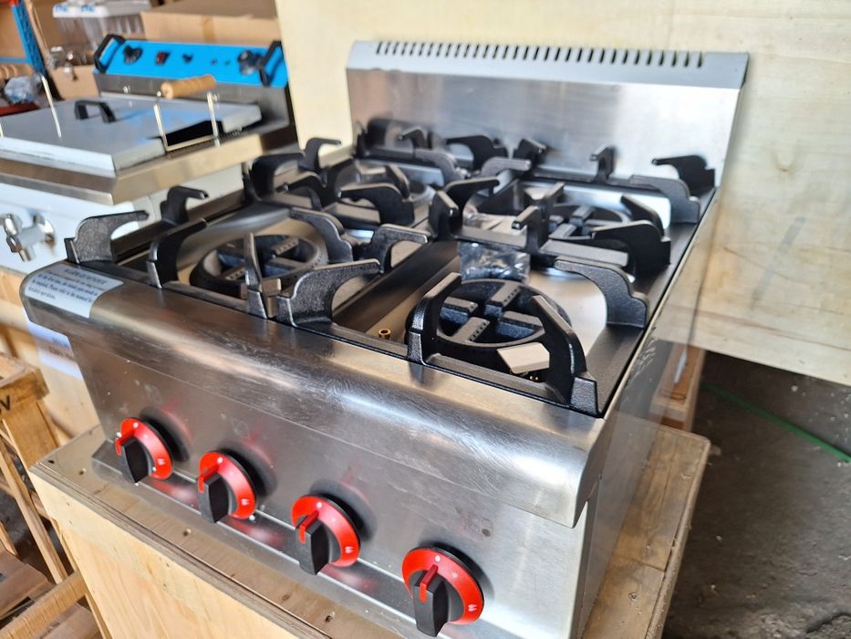 Газов котлон 4-ка професионален със защита чисто нов