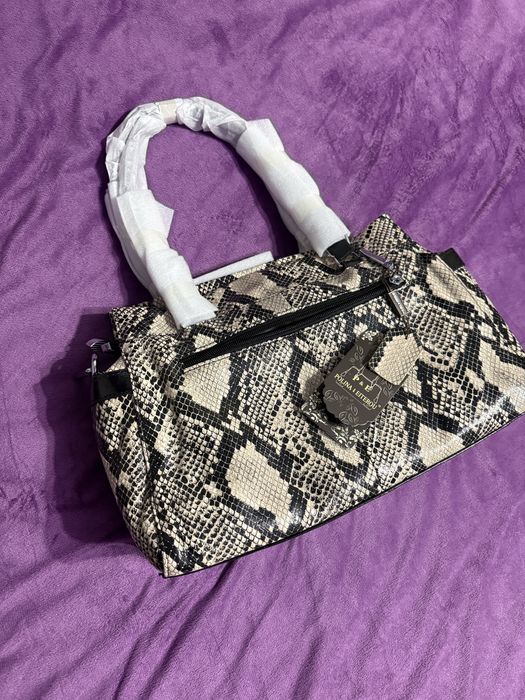 Кожанная сумка Polina Eiterou