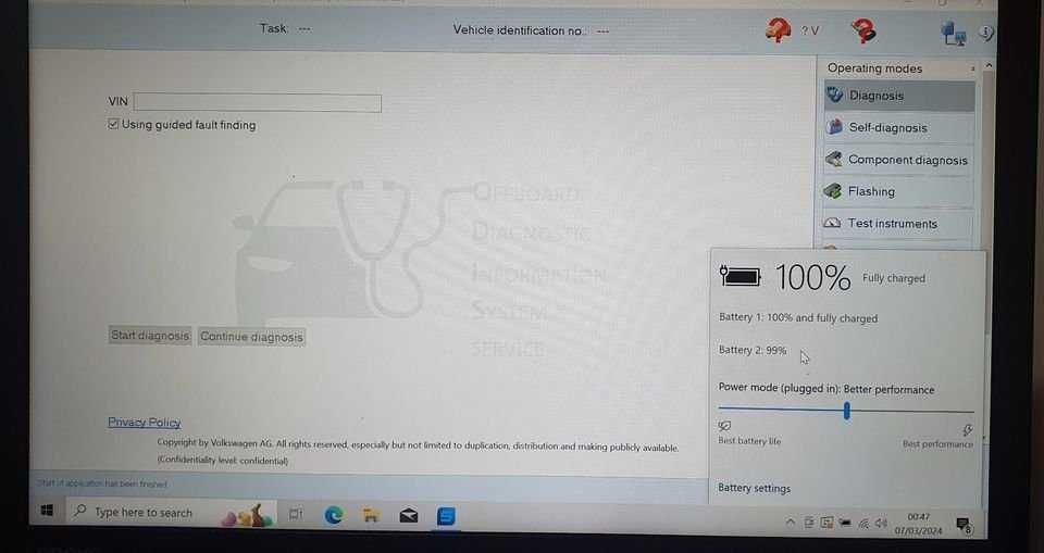 Odis vag + VCDS hexv2 laptop diagnoza auto