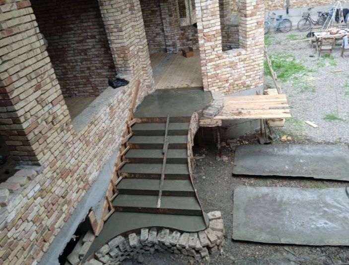 Zina beton zinapoyalar quyamiz