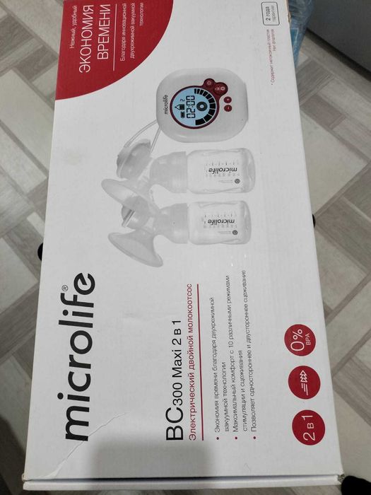 Молокоотсос электрический двойной Microlife