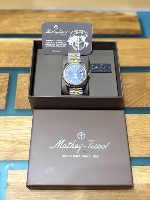 Mathey-Tissot - Day-Date- Cyclops Loupe
